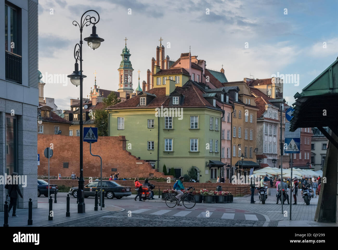 Old Town, Warsaw, Poland Stock Photo
