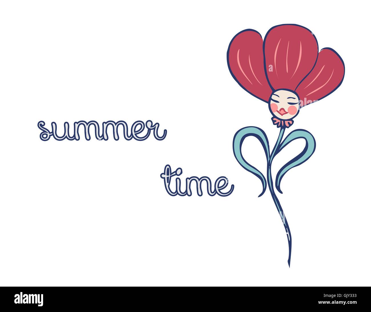 spring or summer background Stock Vector Image & Art - Alamy