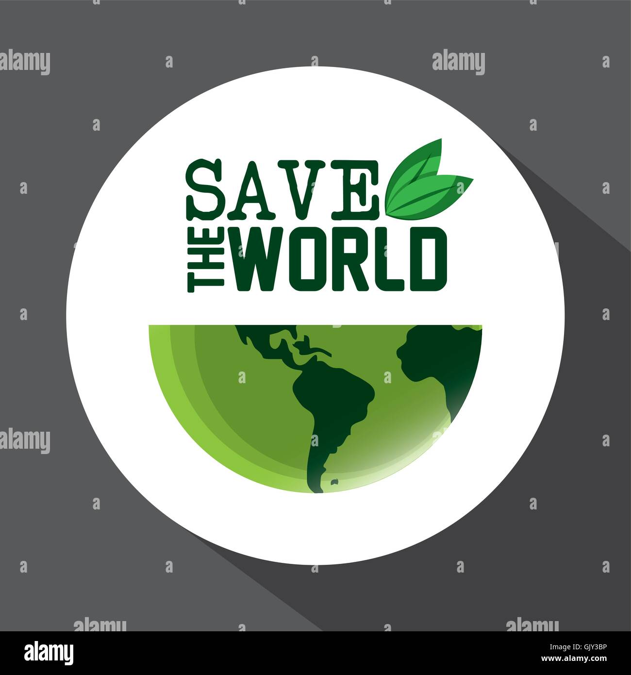 Save world design Stock Vector Image & Art - Alamy
