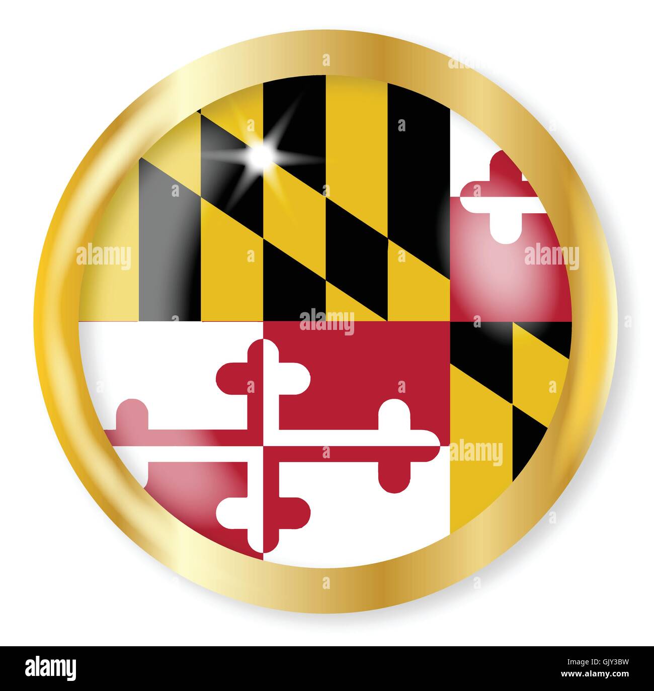 Maryland flag Stock Vector Images - Alamy