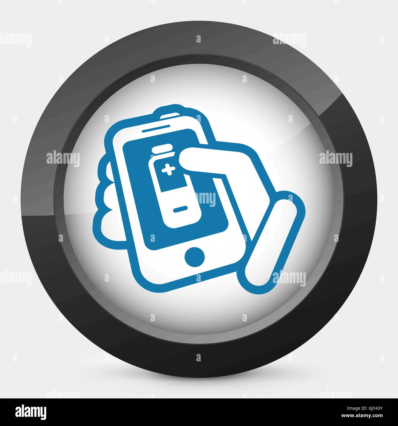 Phone Battery Level Stock Vector Image Art Alamy