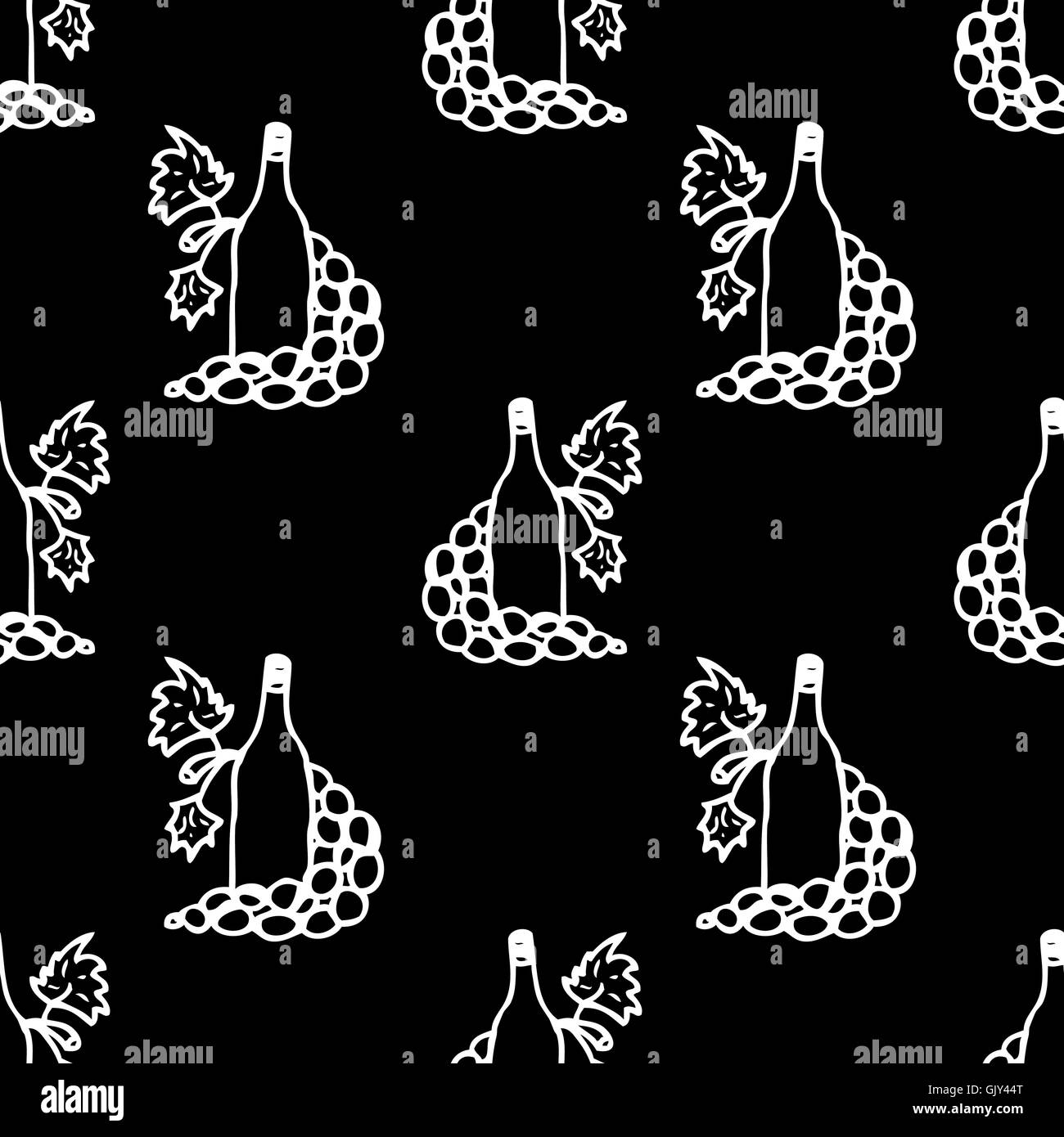 wine seamless pattern Stock Vector Image & Art - Alamy