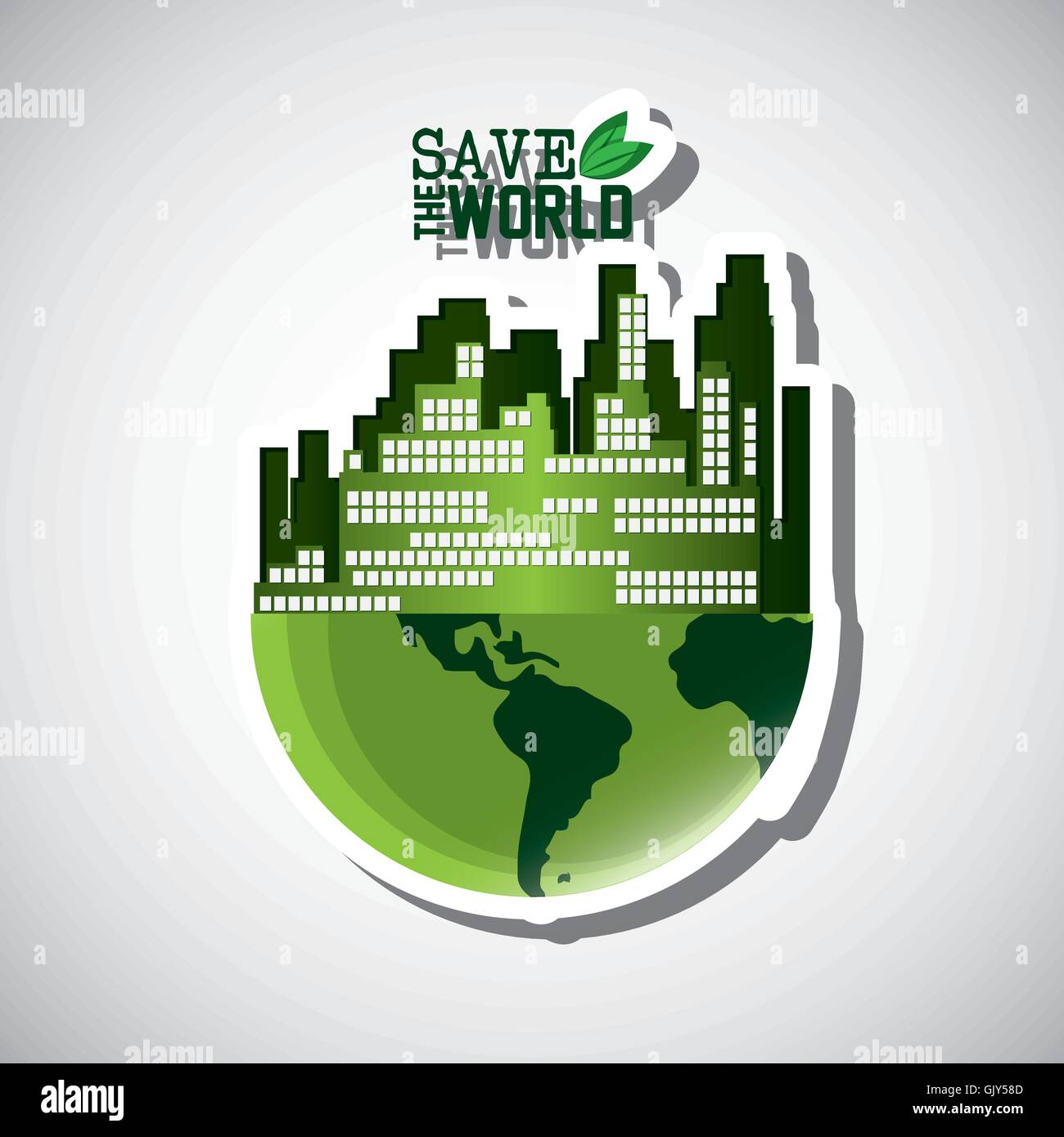Save world design Stock Vector Image & Art - Alamy