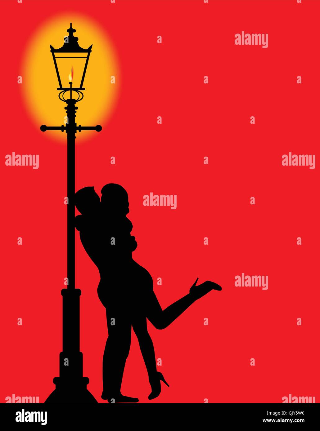 Under the lamplight hi-res stock photography and images - Alamy