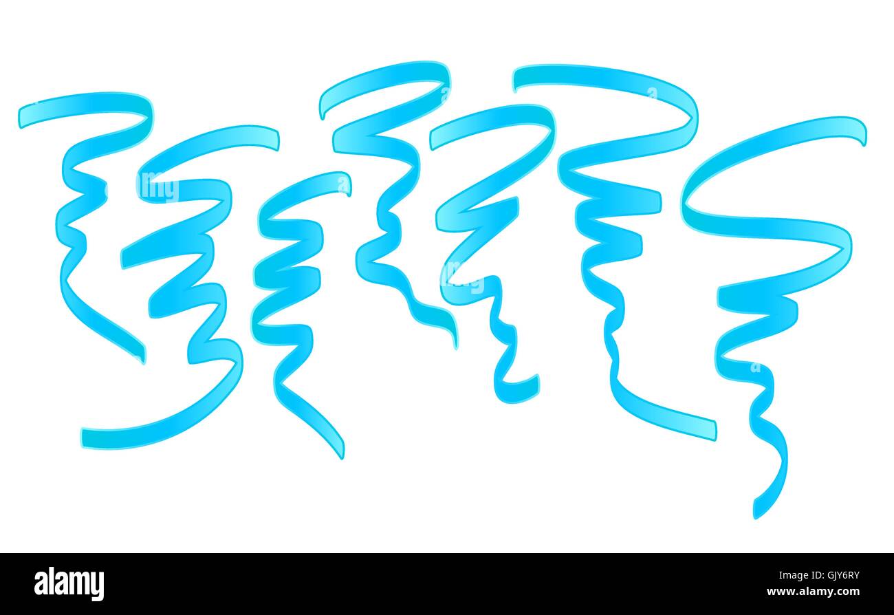 falling blue confetti Stock Vector Image & Art Alamy