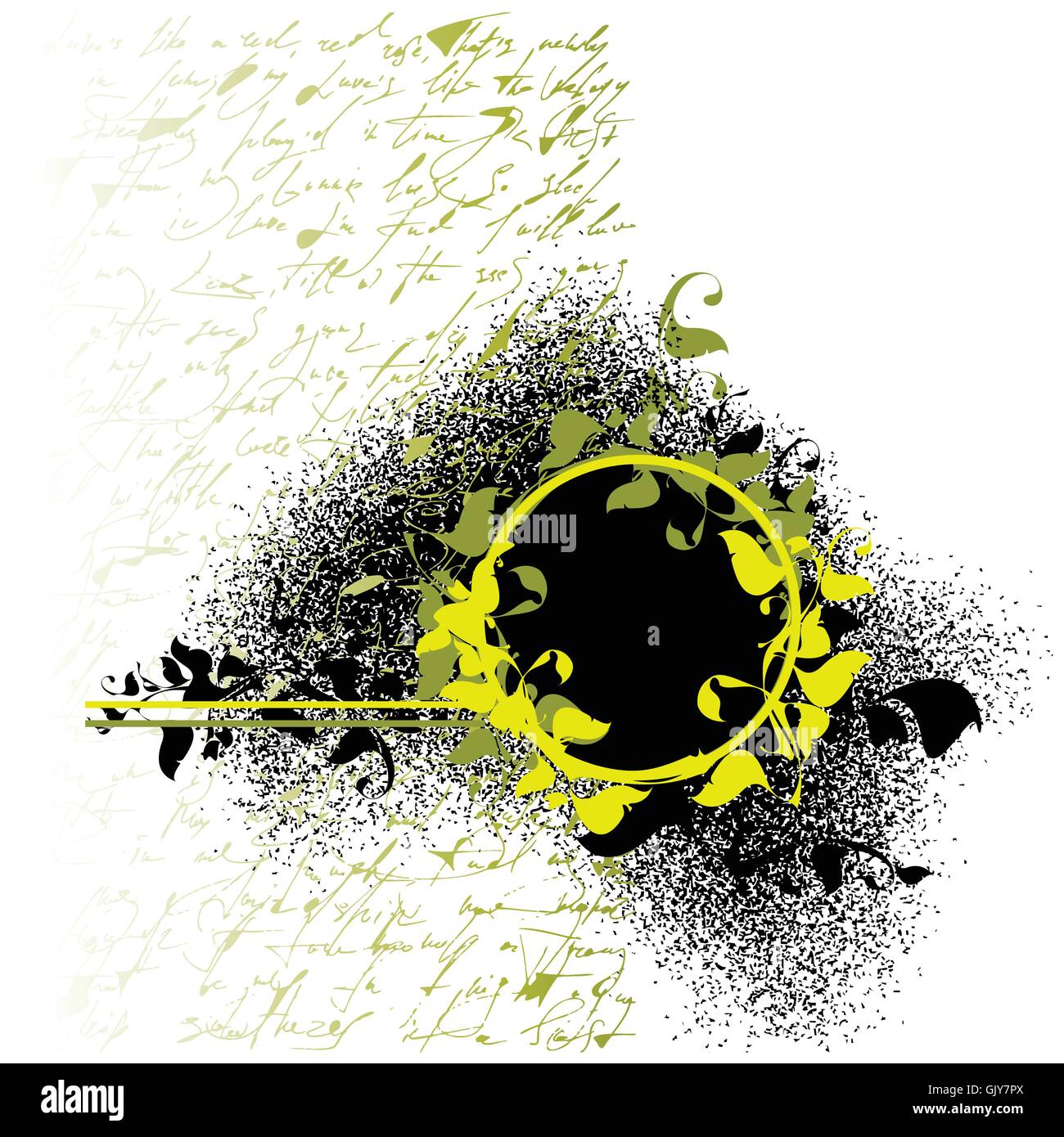 leaf ornamental text Stock Vector Image & Art Alamy