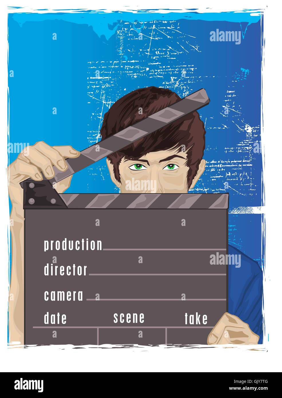 Director Stock Vector