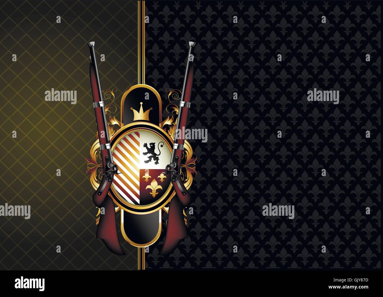 Medieval ornate sword Stock Vector Images - Alamy