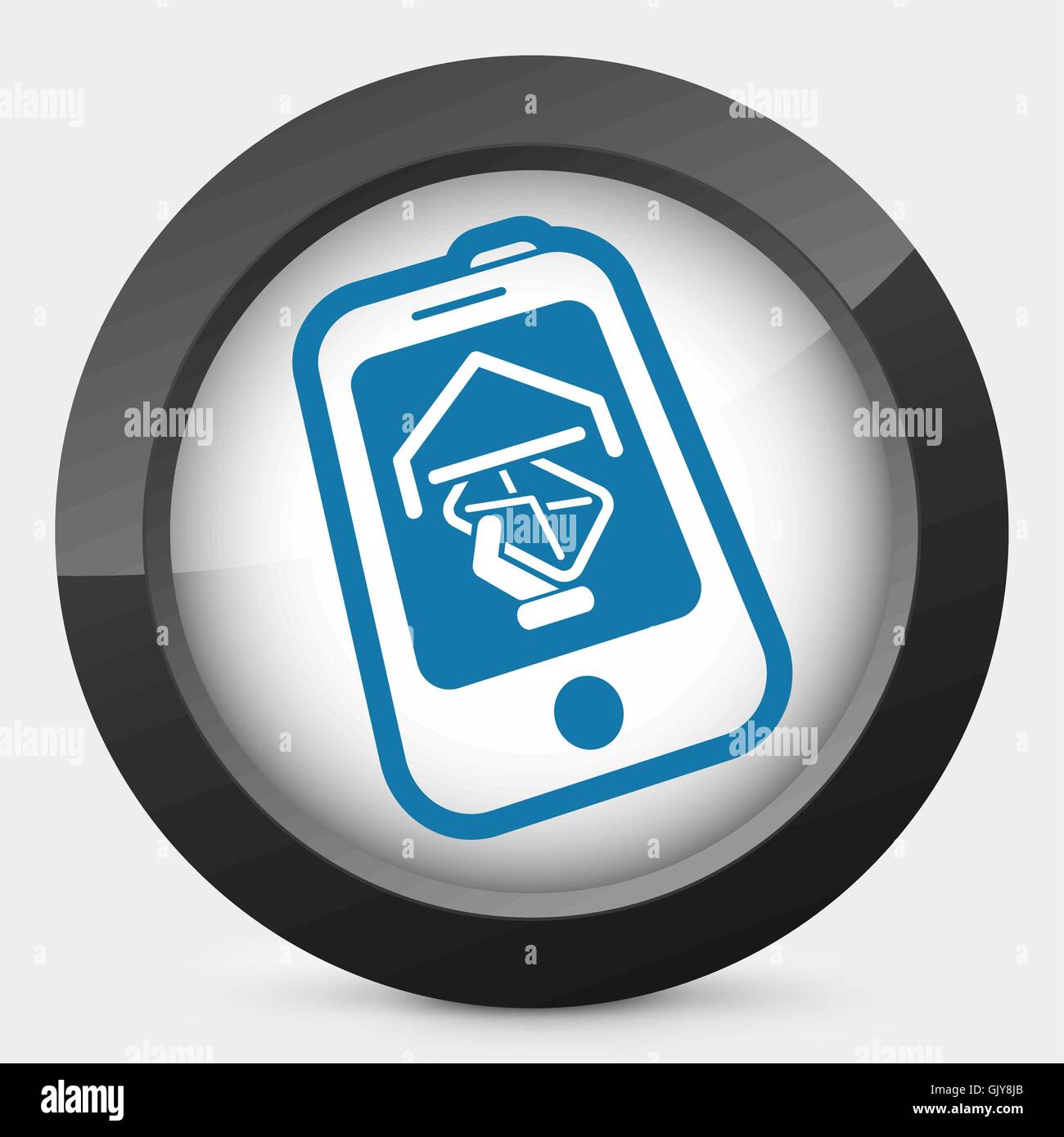 Phone message icon Stock Vector Image & Art - Alamy