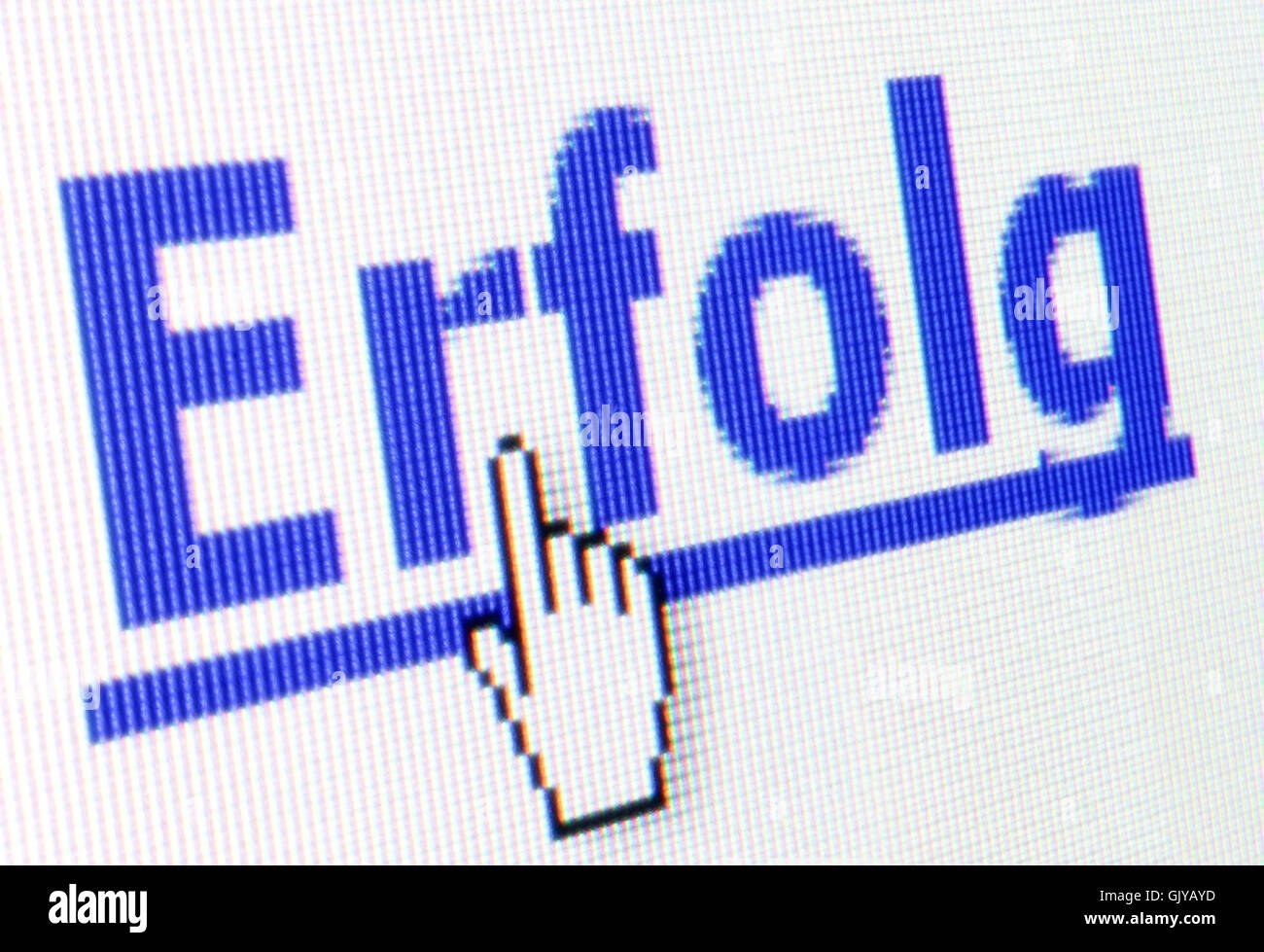 successful succesful link Stock Photo