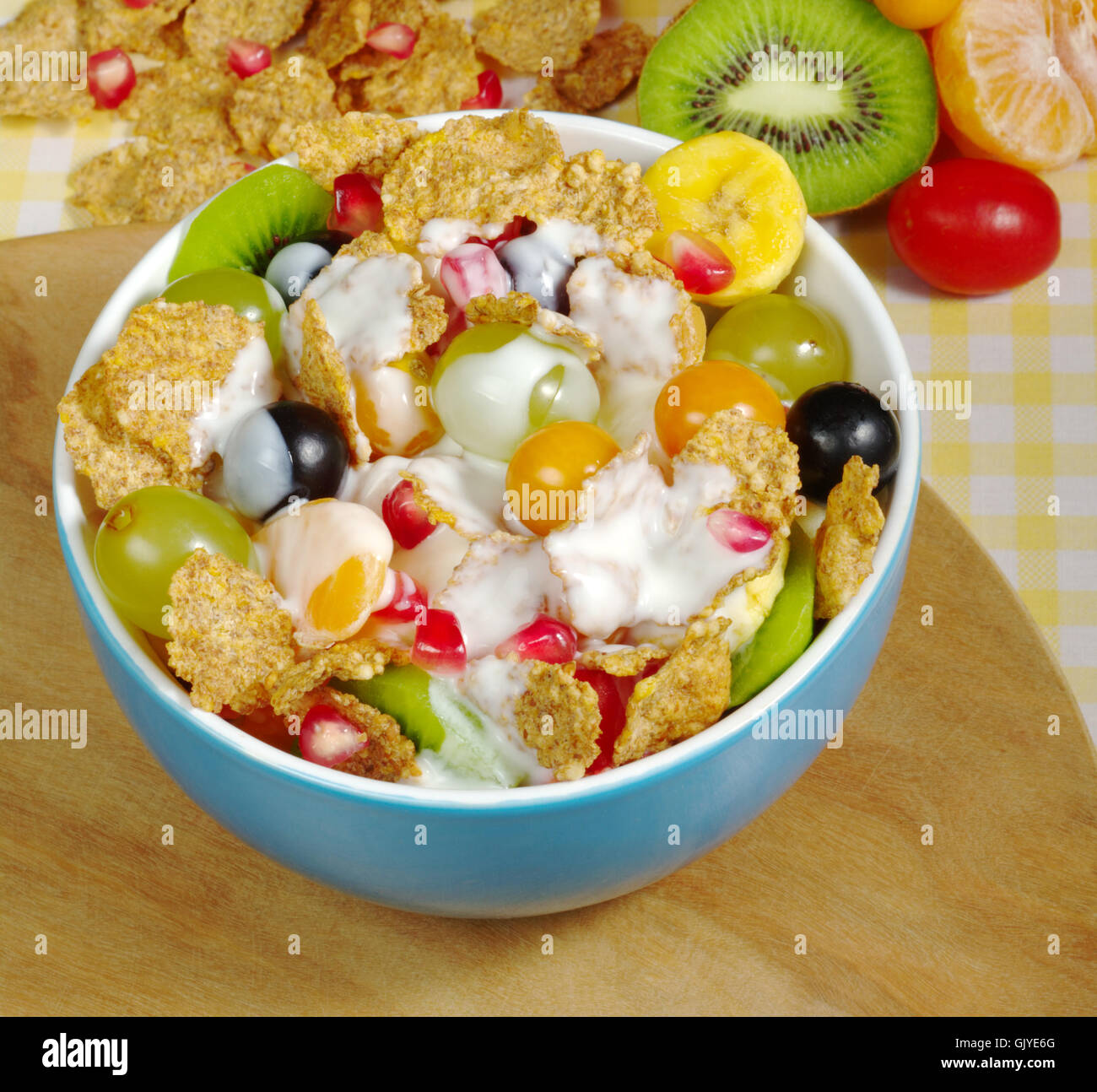 fruit bowl nutrition Stock Photo Alamy