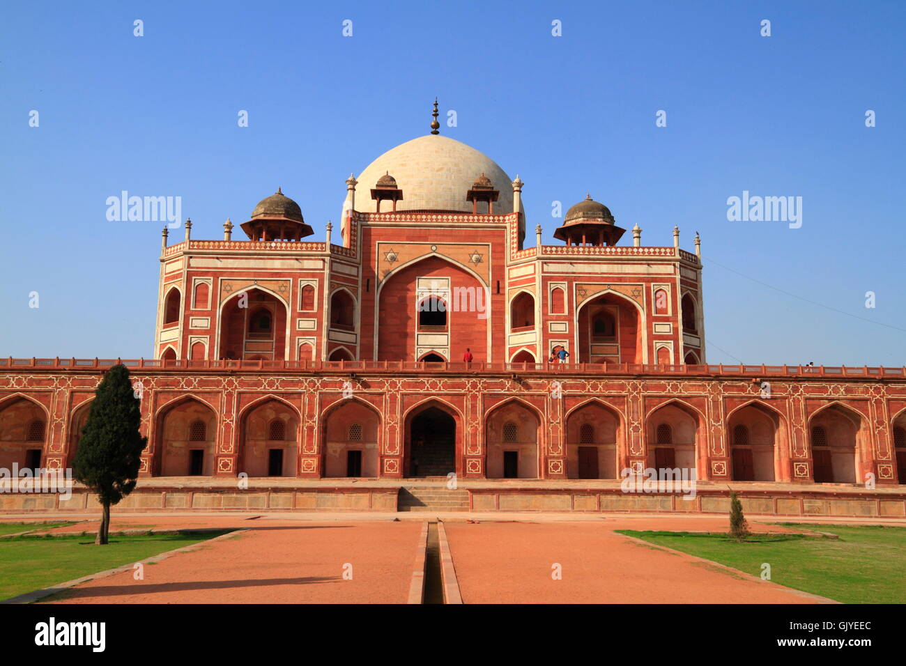 humayun's tomb Stock Photo