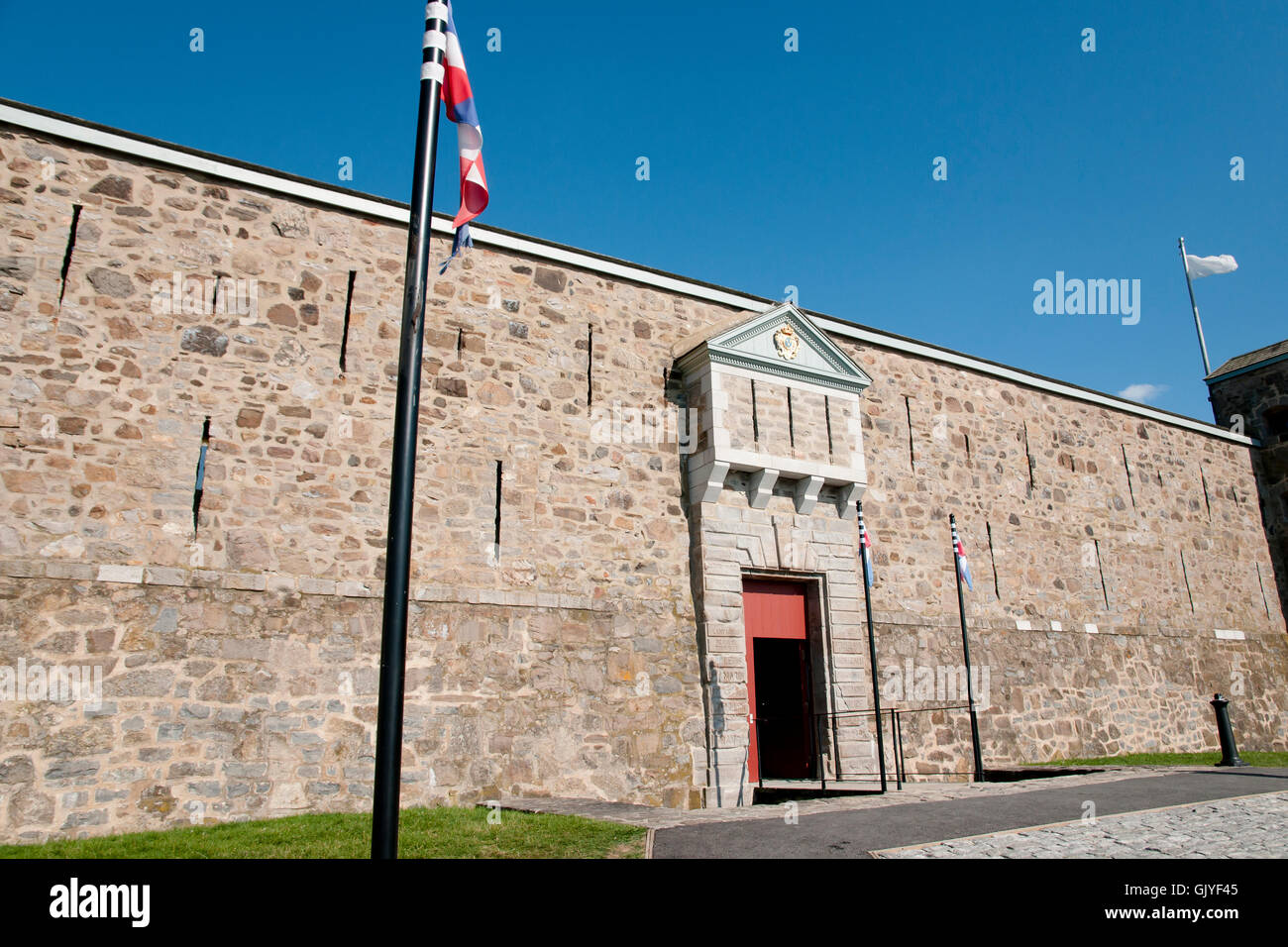Chambly Fort Quebec Canada Stock Photo Alamy