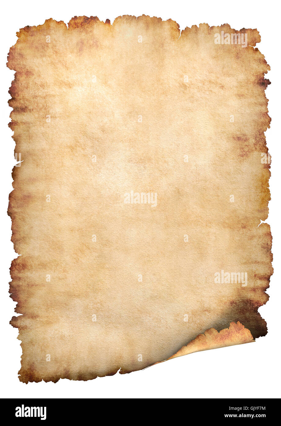 Old paper scroll stock photo. Image of letter, dirty - 22118278