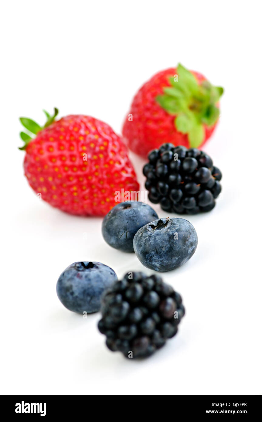 isolated fruit berries Stock Photo Alamy