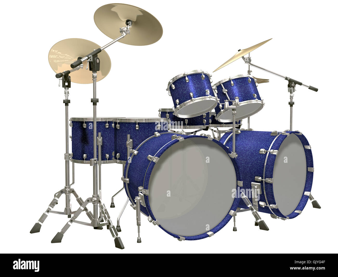 music percussion jazz Stock Photo