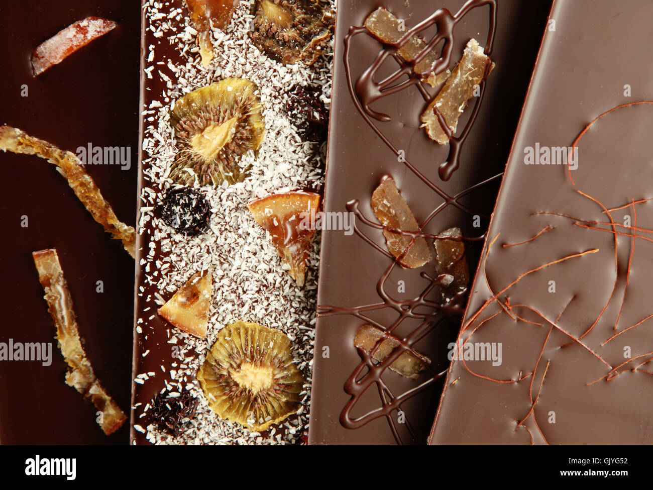 progenies fruits cocoa Stock Photo
