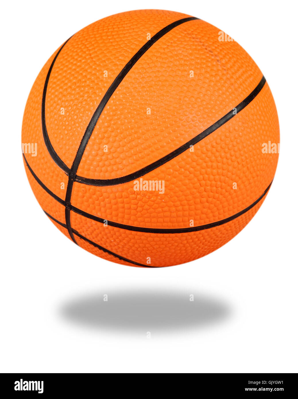 basketball with clipping path Stock Photo