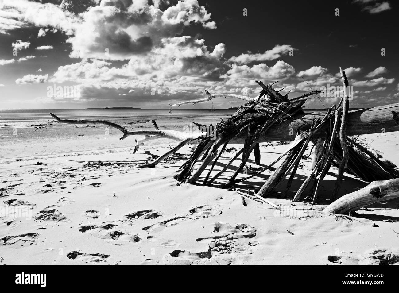 Weather shelter Black and White Stock Photos & Images - Alamy