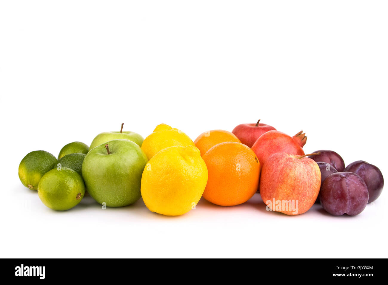 colorful fruits Stock Photo