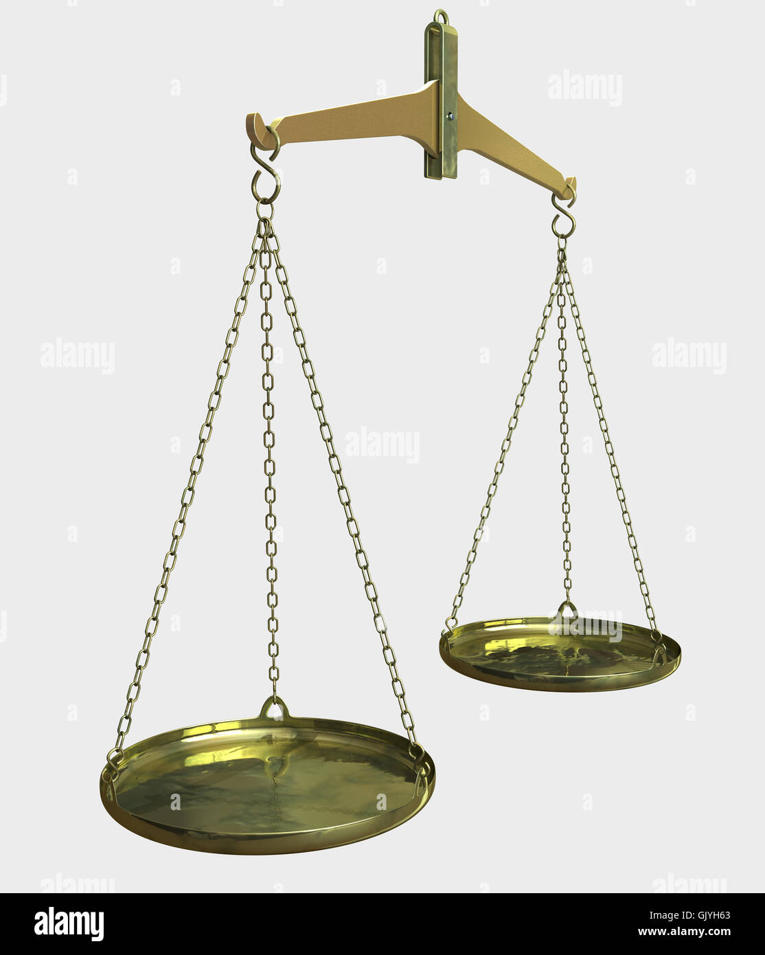 equilibrium weight scales Stock Photo