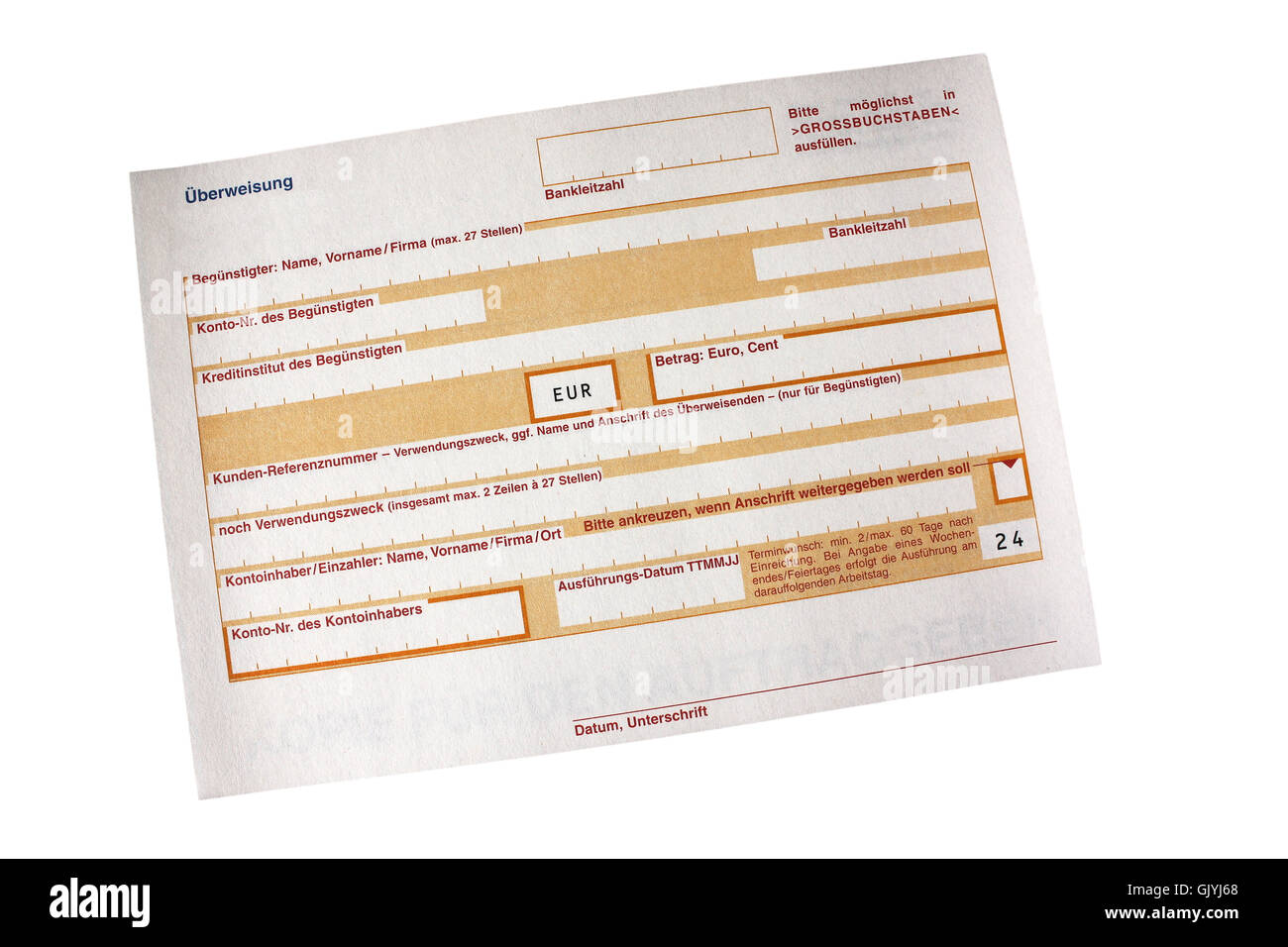 bank lending institution transferal Stock Photo