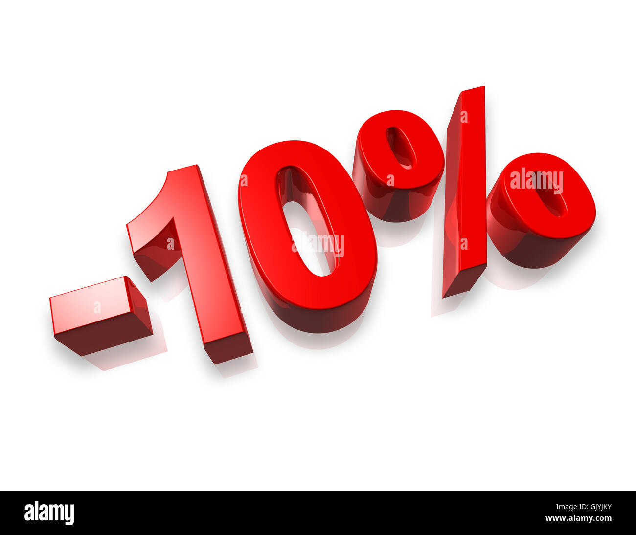Ten percent discount sale Cut Out Stock Images Pictures Alamy