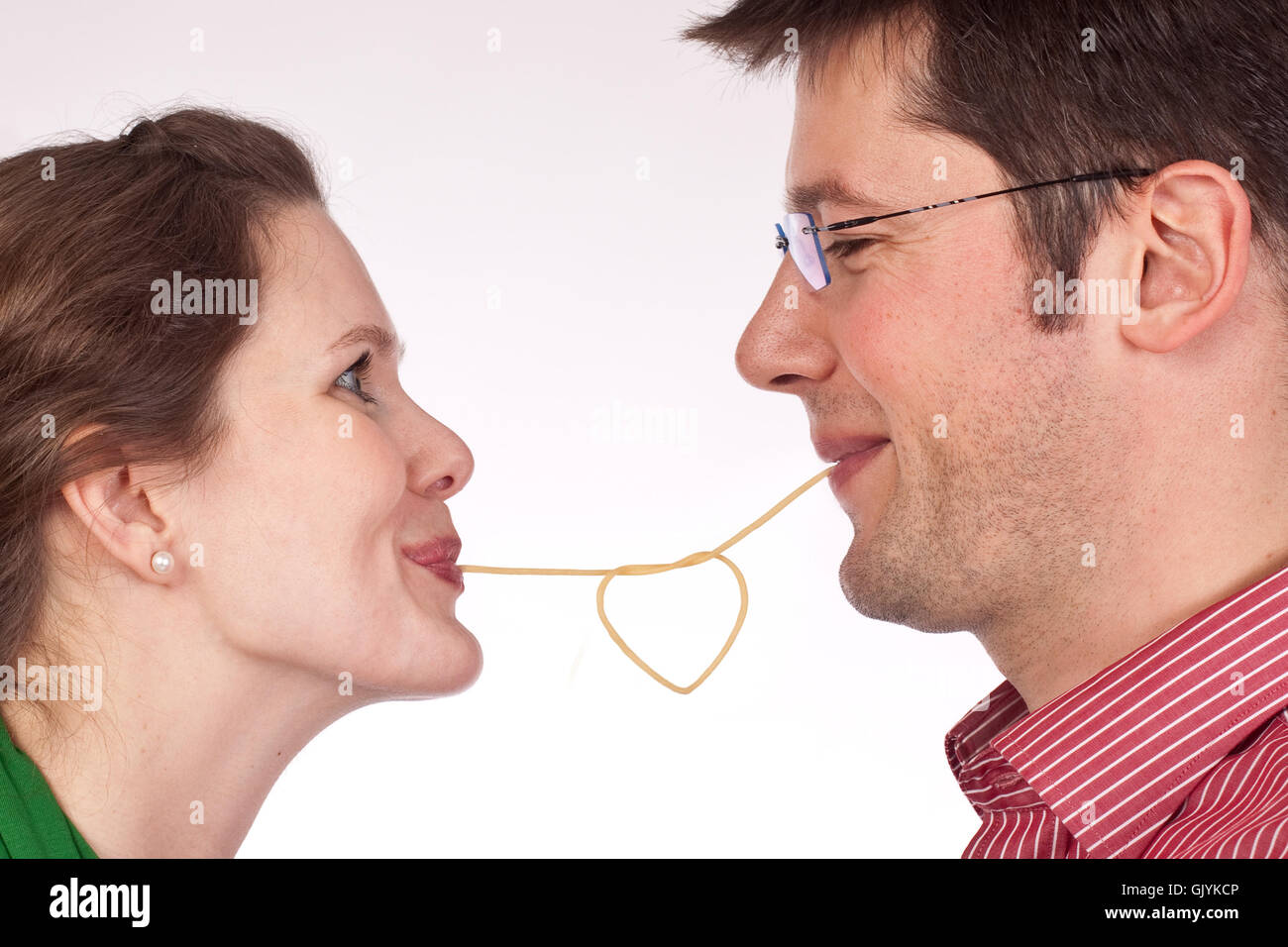happiness closeness partner Stock Photo