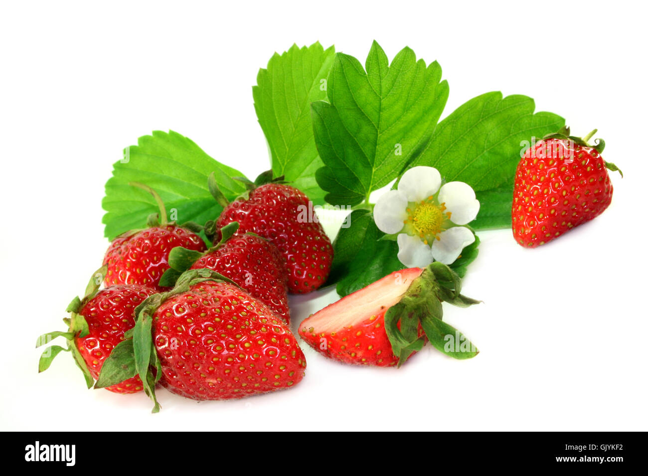 strawberries Stock Photo