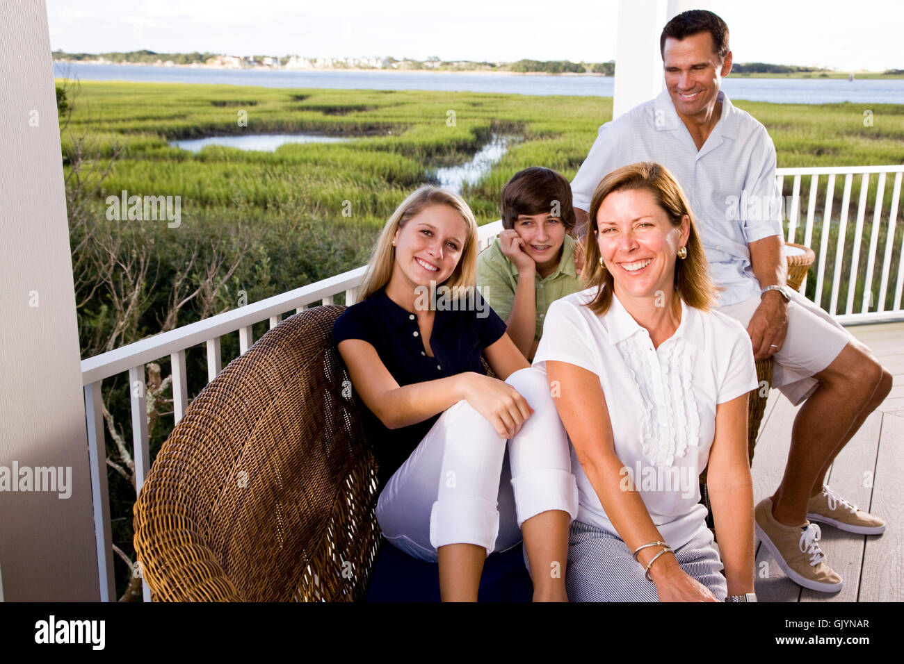 Family holiday teenagers hi-res stock photography and images - Alamy