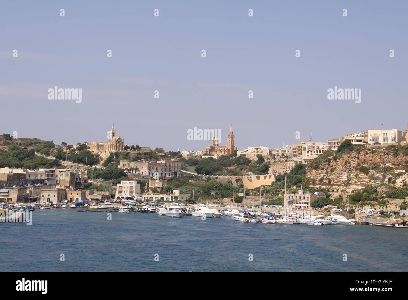 island of gozo Stock Photo