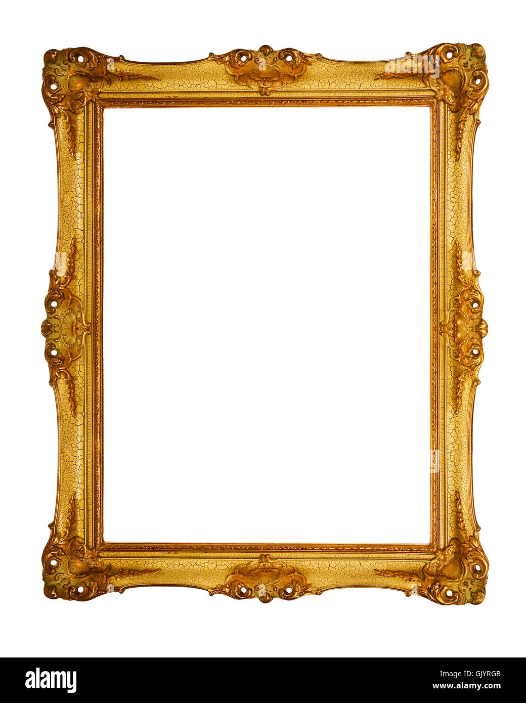 present antique picture frame Stock Photo