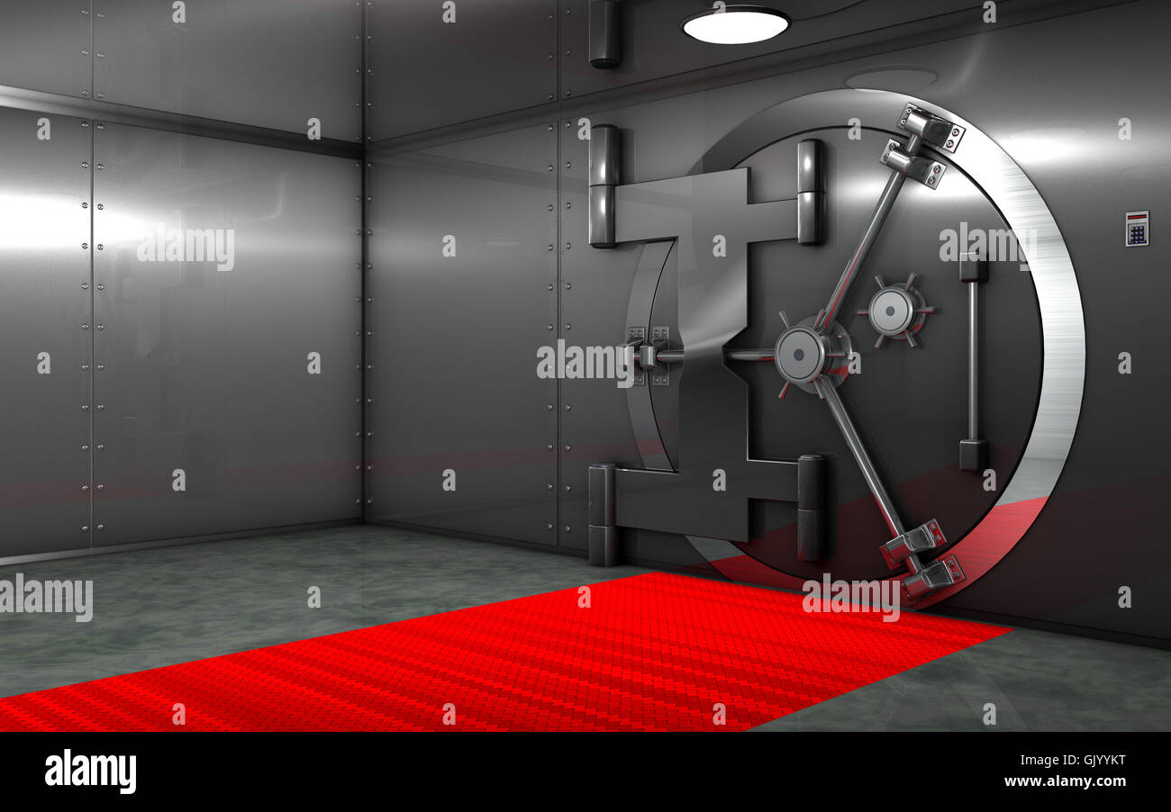 Bank safe bank vault warehouse finances security hires stock photography and images Alamy