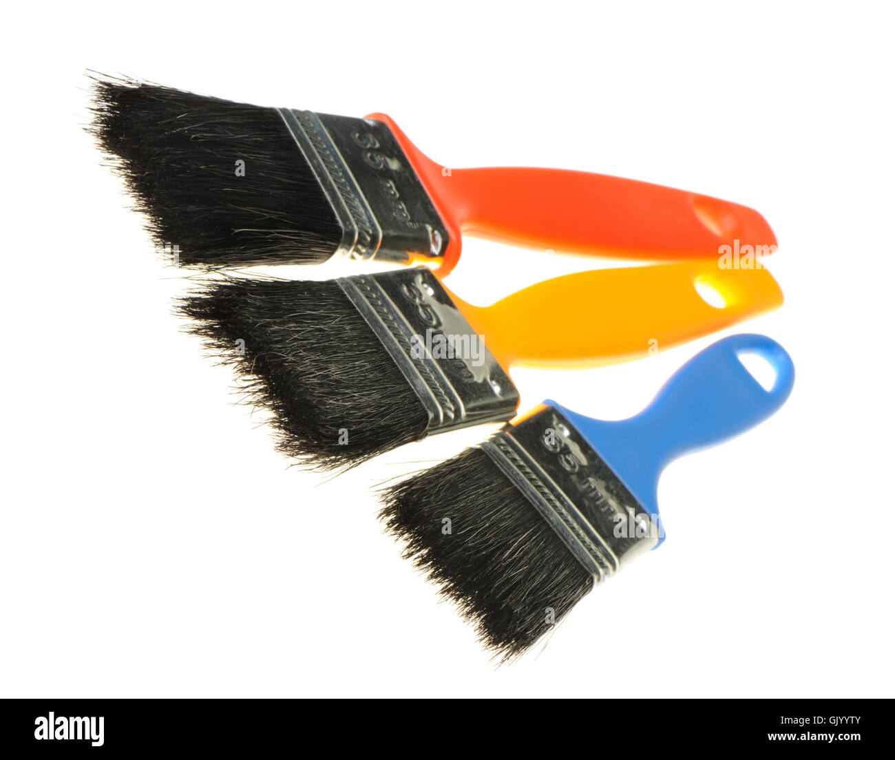 Brush for painting works Stock Photo Alamy