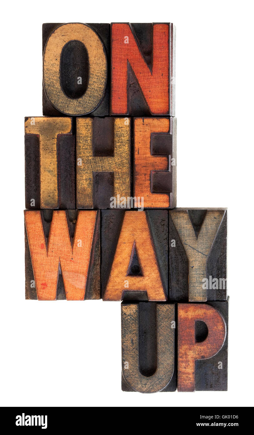 progress growth forward Stock Photo