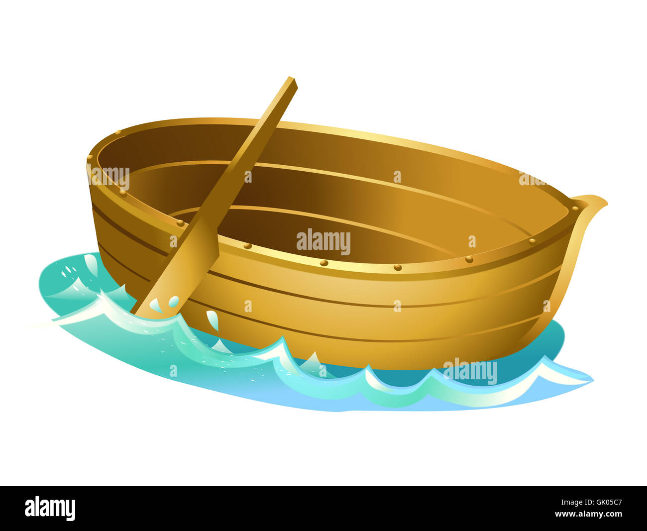 Oar Cut Out Stock Images & Pictures - Alamy