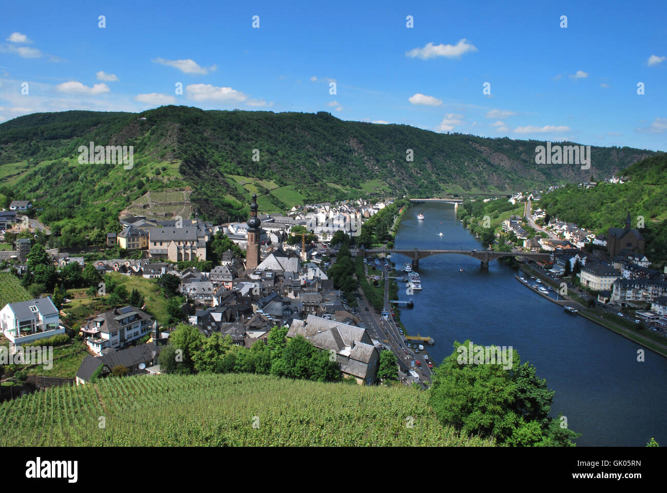 Cochem castle bridge river hi-res stock photography and images - Alamy