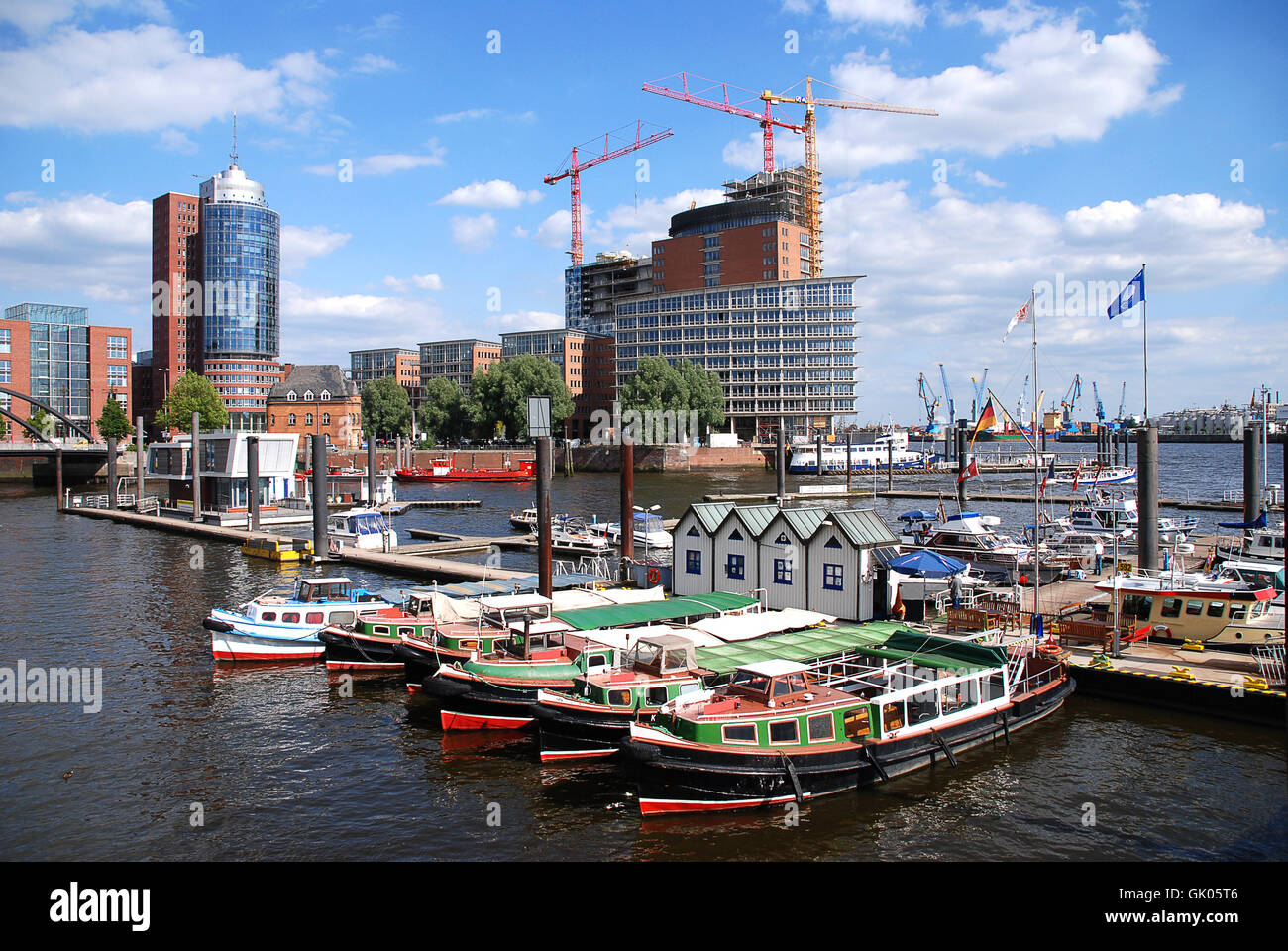 port of hamburg Stock Photo - Alamy