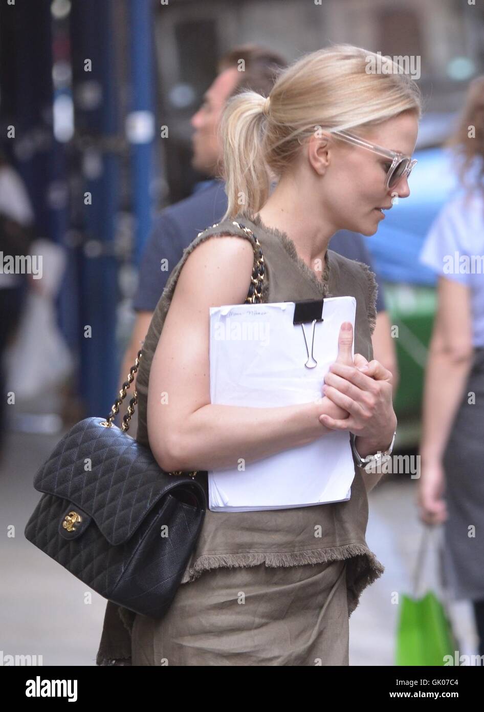 Jennifer Morrison out and about in Soho  Featuring: Jennifer Morrison Where: Manhattan, New York, United States When: 20 Apr 2016 Stock Photo