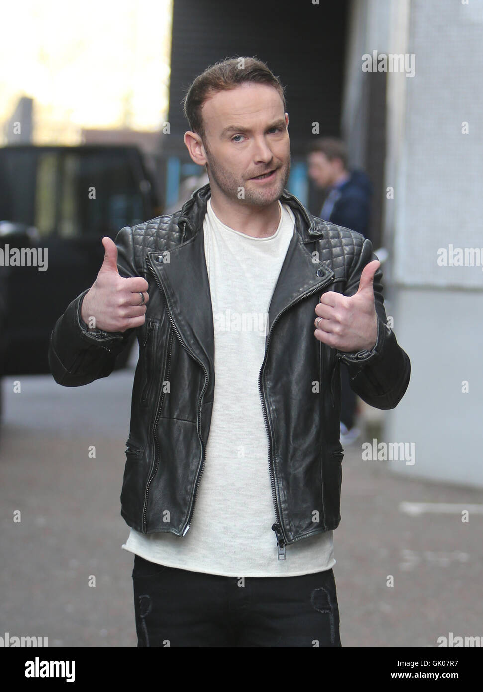 Kevin Simm outside ITV Studios Featuring Kevin Simm Where London, United Kingdom When 20 Apr