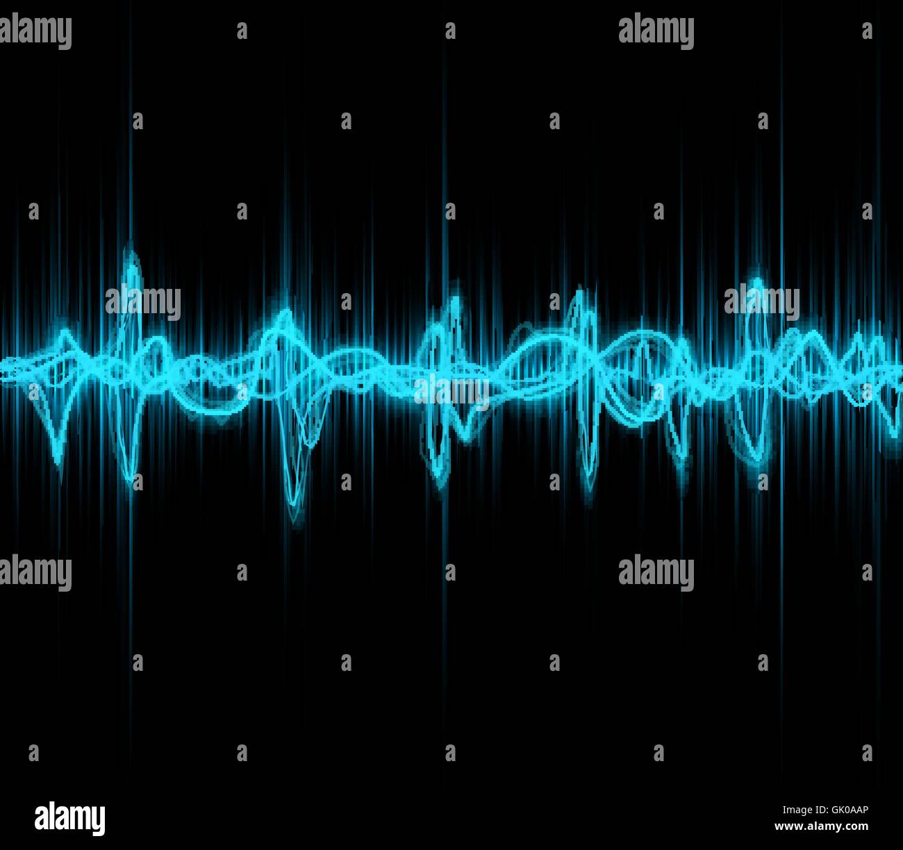 music sound waves Stock Vector Image & Art Alamy