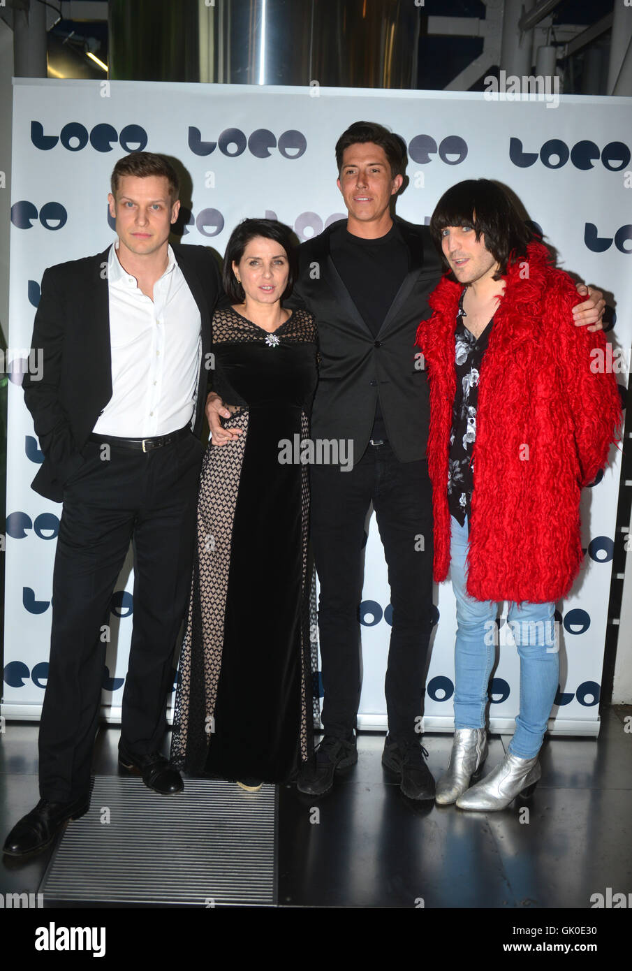 Set The Thames On Fire - UK Film Premiere at the BFI Southbank in London,  England. 21st April 2016. Featuring: Max Bennett, Sadie Frost, Ben Charles  Edwards and Noel Fielding Where: London,