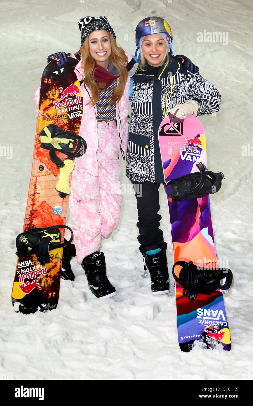 National Schools Snowsport Week photocall held at The Snow Centre