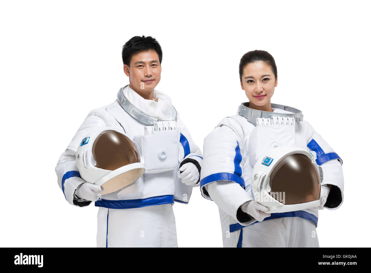 Studio shot astronaut Stock Photo