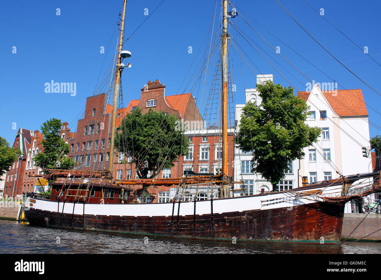 house building historical Stock Photo