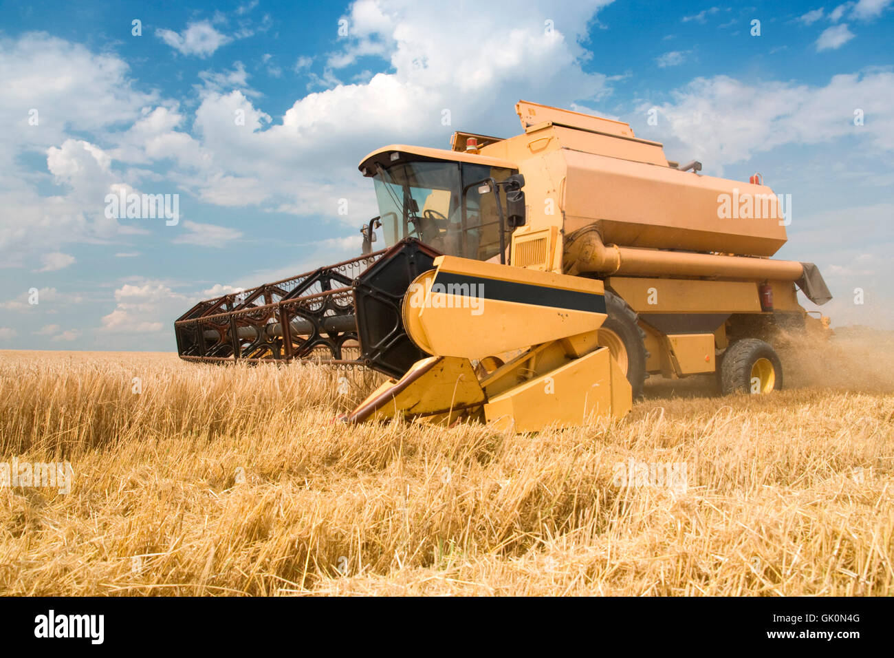 agriculture farming harvesting Stock Photo