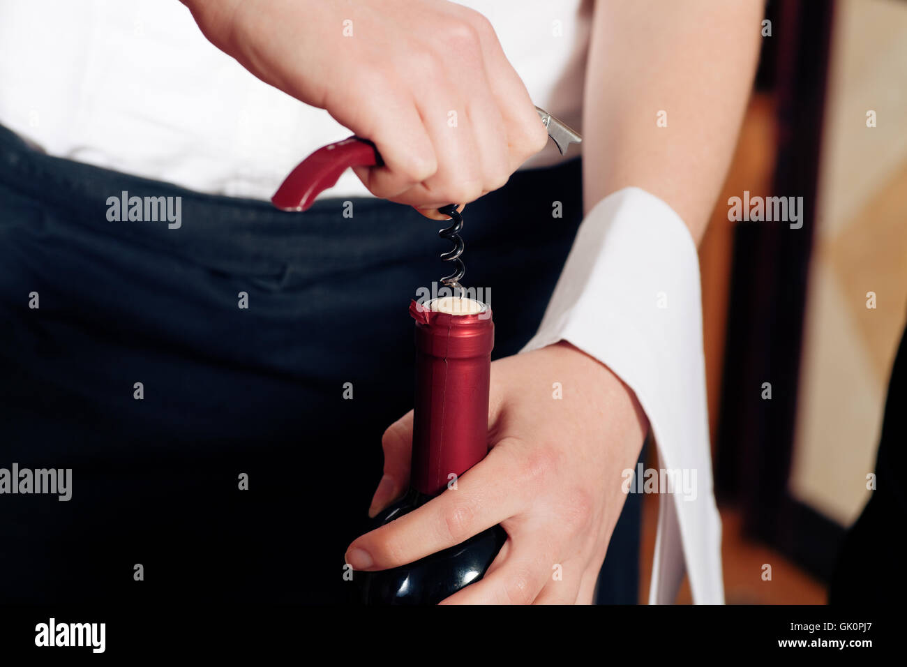 wine red wine open Stock Photo Alamy