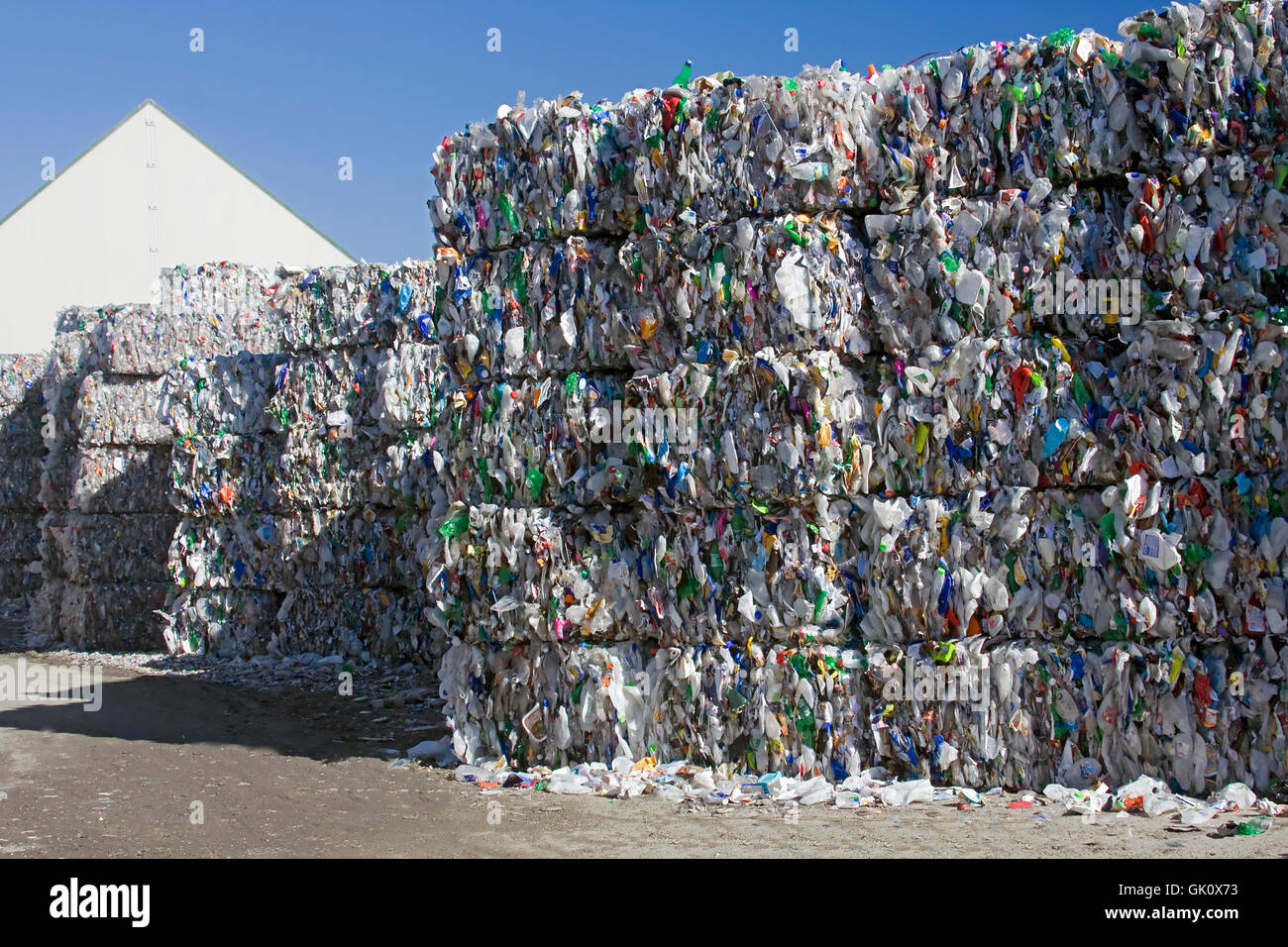 plastic synthetic material recycling Stock Photo Alamy