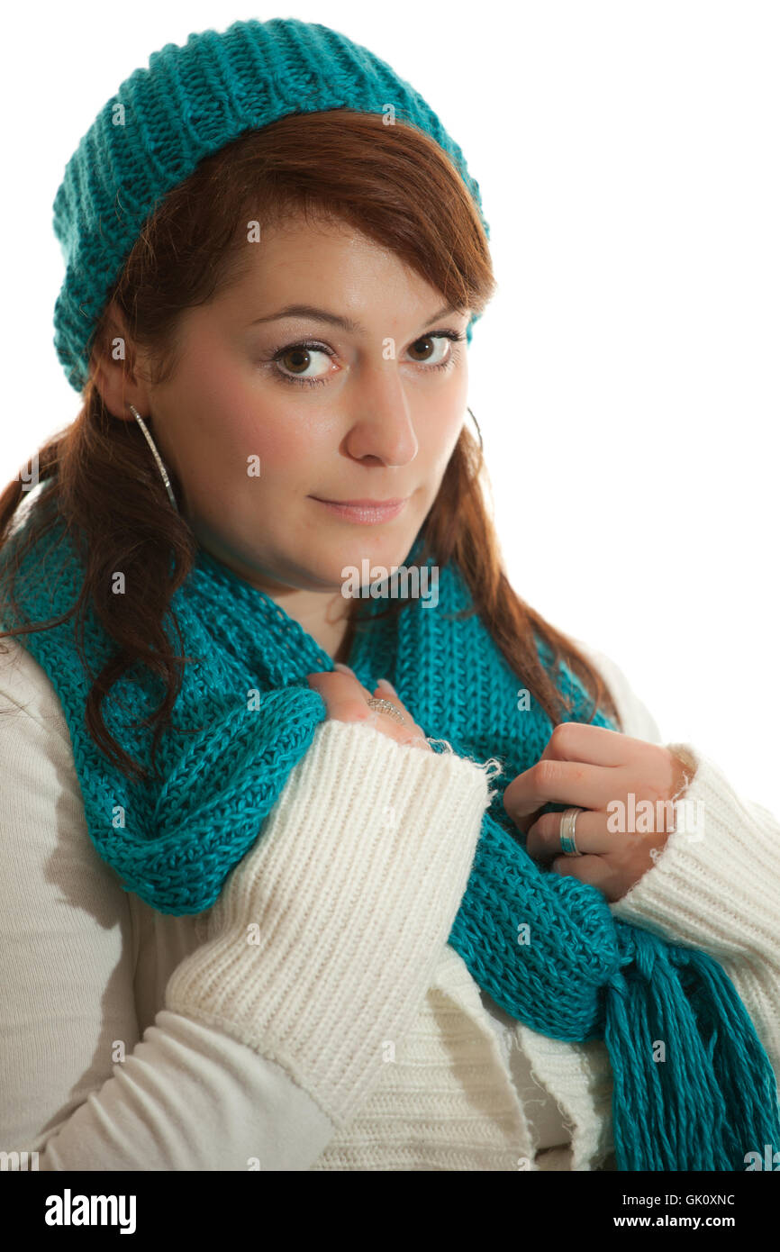 winter clothes Stock Photo