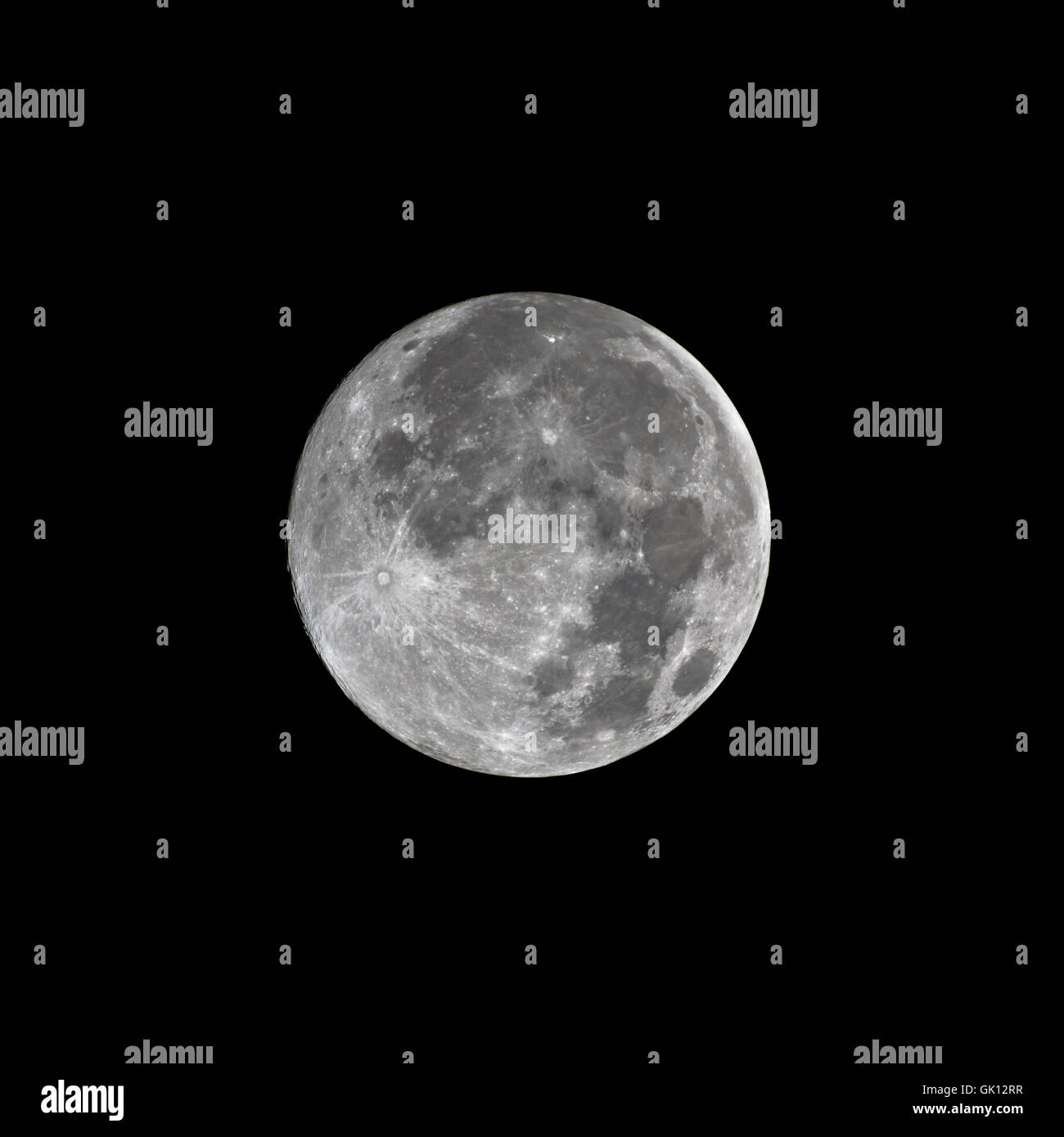 full moon Stock Photo